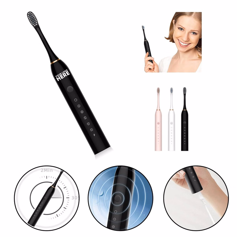 4 Brush Heads Rechargeable Toothbrush