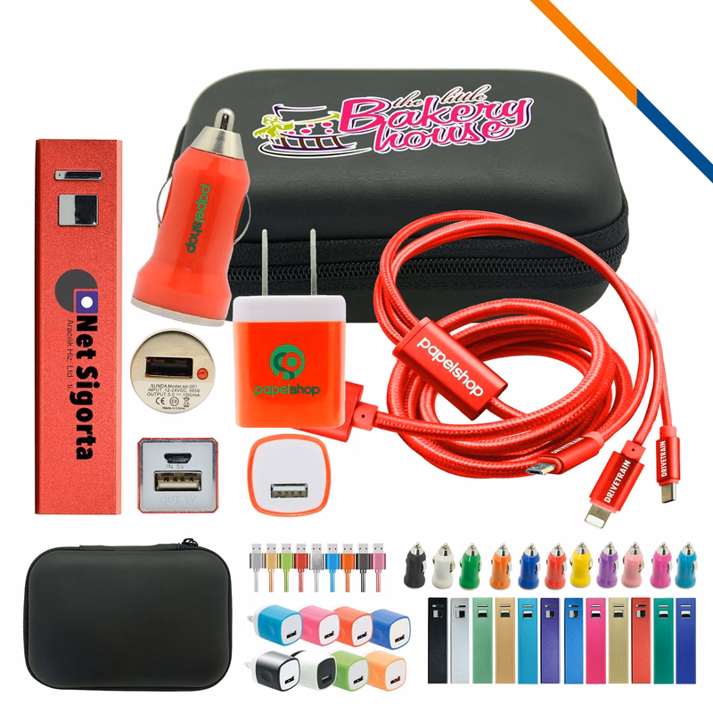 Geely Charging Set (4 in 1 Set) 2000Mah