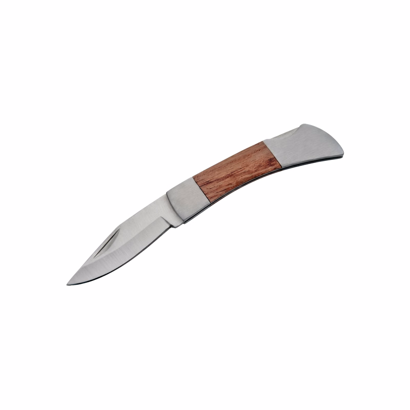 3" Mini Wood Handle Folding Pocket Knife