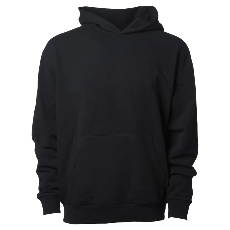 Independent Trading Co. Lux Heavyweight Modal Hooded Sweatshirt - INDLUXHOOD, custom hoodie or sweatshirt with logo imprint 1