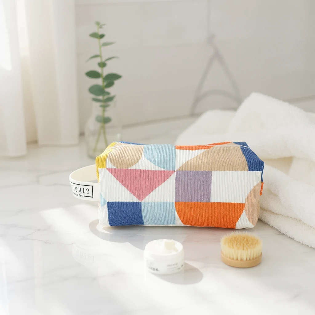 Sublimated Corduroy Dopp Kits 1
