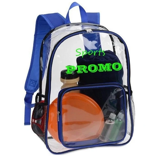 Custom Clear Backpack 1