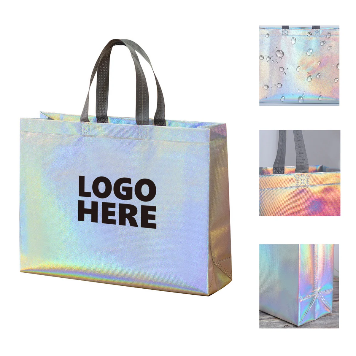 Iridescent Nonwoven Gift Bag 1