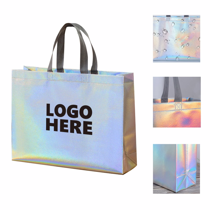 Iridescent Nonwoven Gift Bag