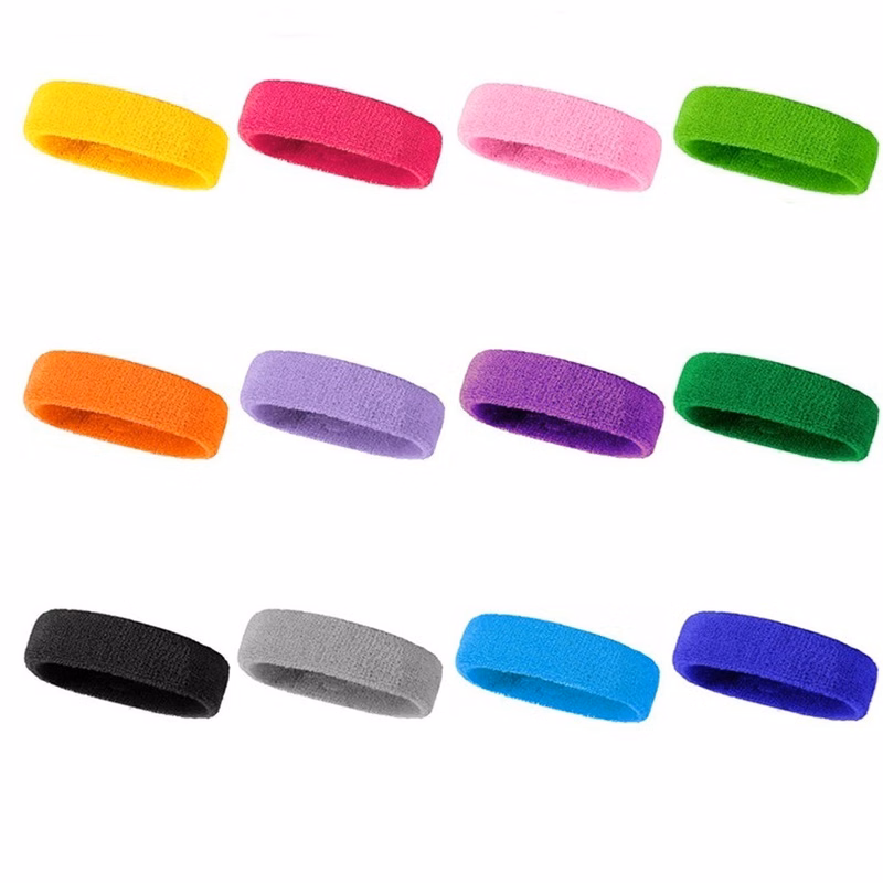 Head Sweatband Stretch Hair Band
