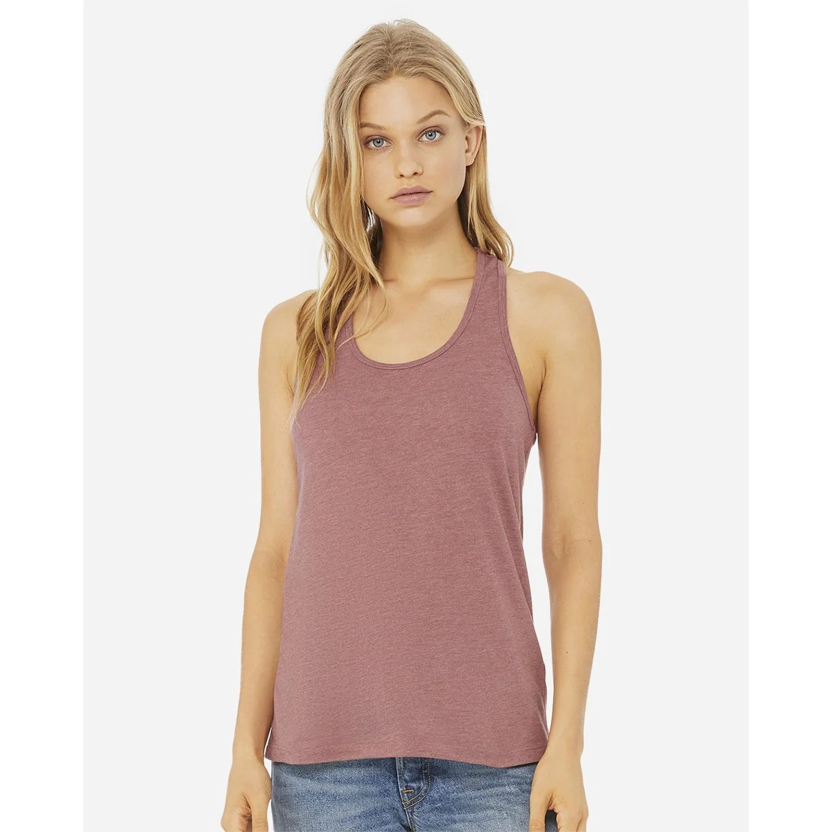 Women's Jersey Racerback Tank - 6008 1