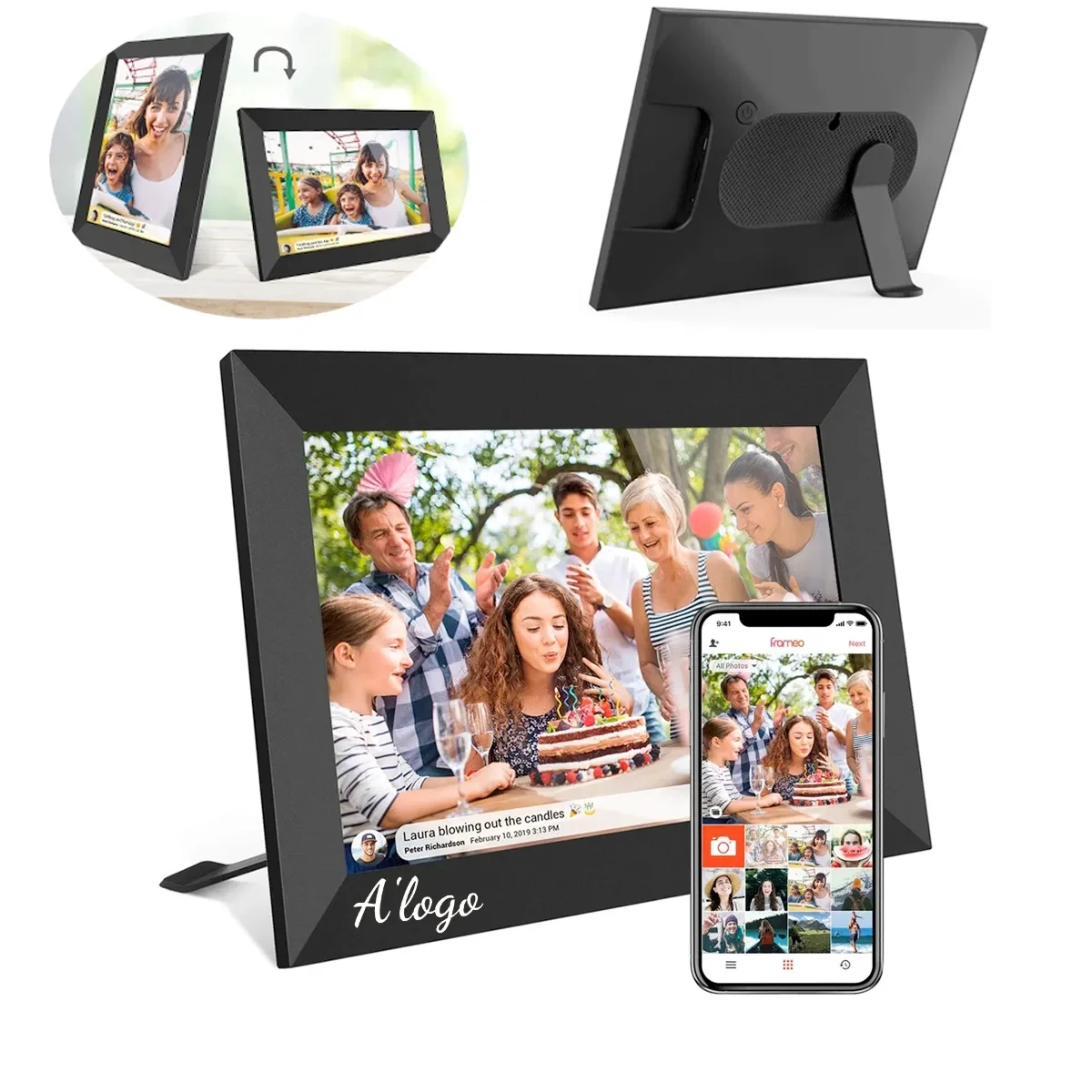 10.1 Inch Smart WiFi Digital Photo Frame 1
