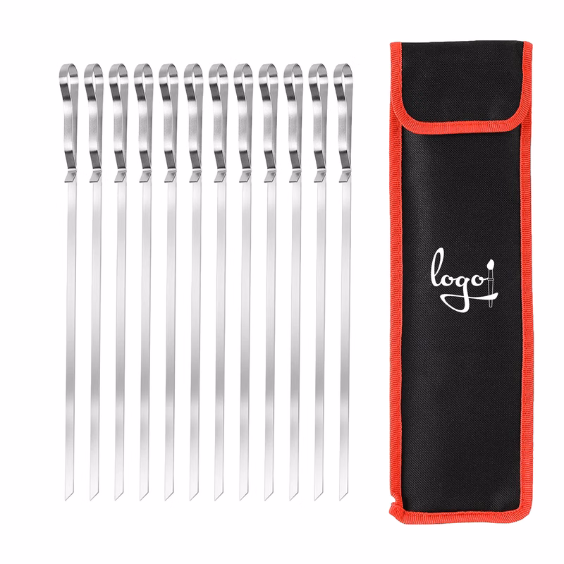 Stainless Steel Grilling Barbecue Skewers