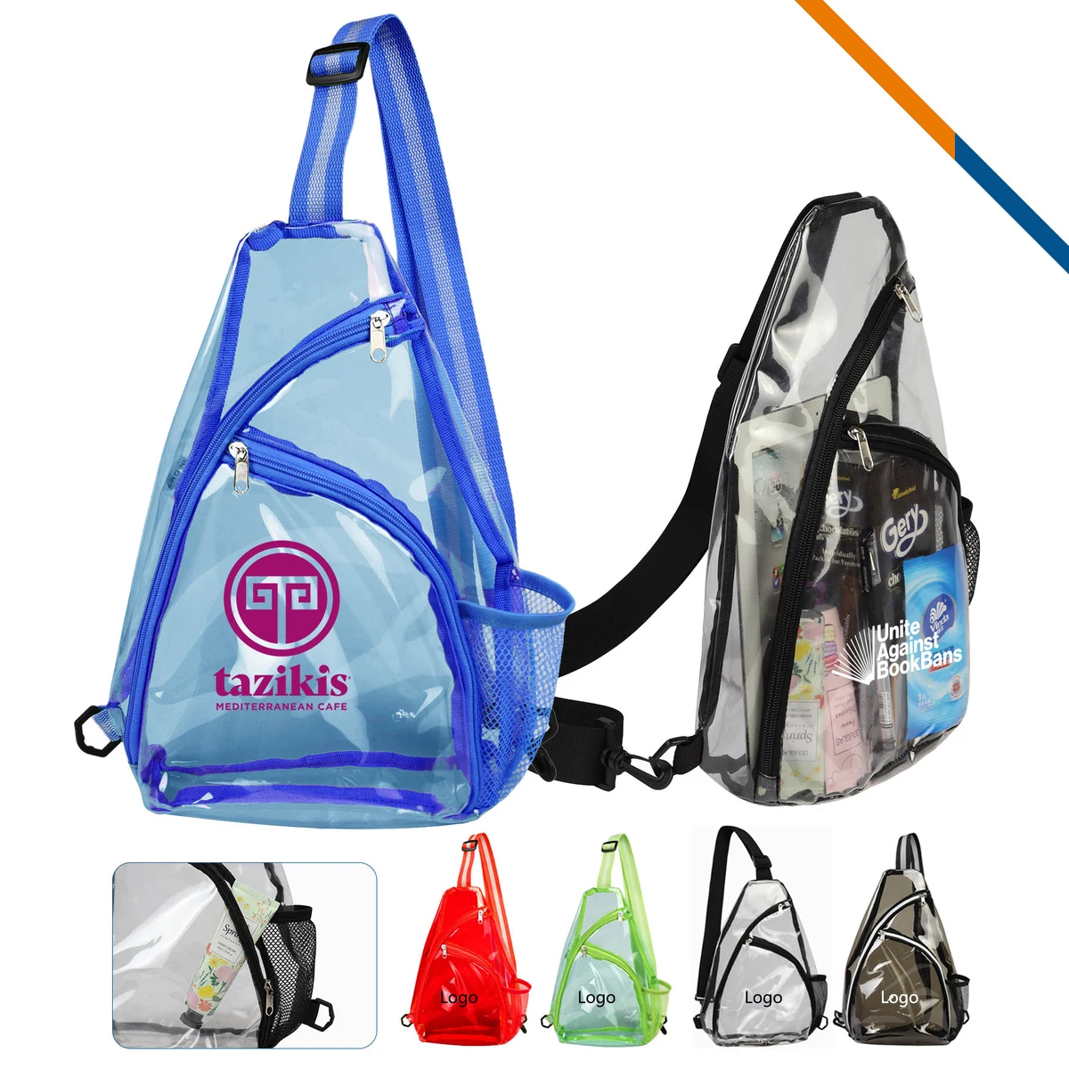 Victor Clear Sling Bag 1