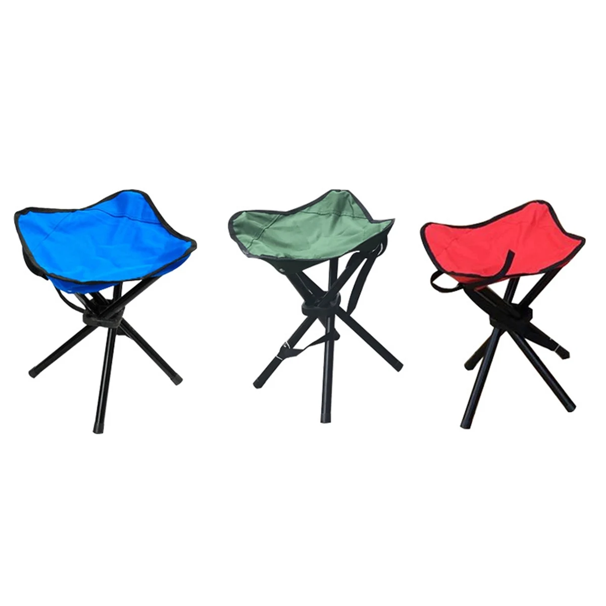 Folding 3 leg camping fishing chair 1