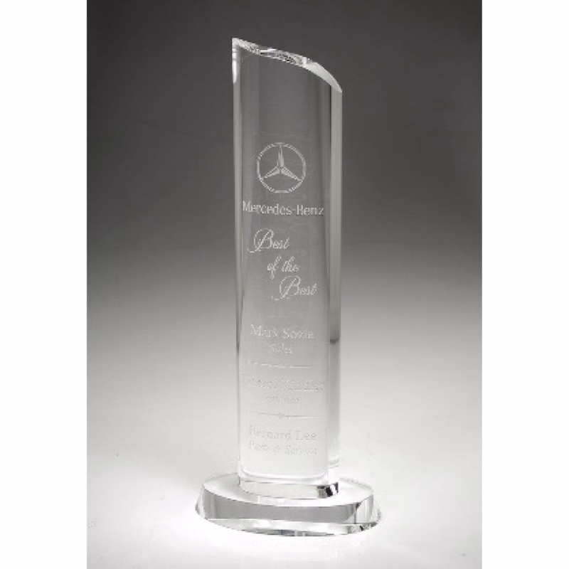Tower Glass Award - 10 "
