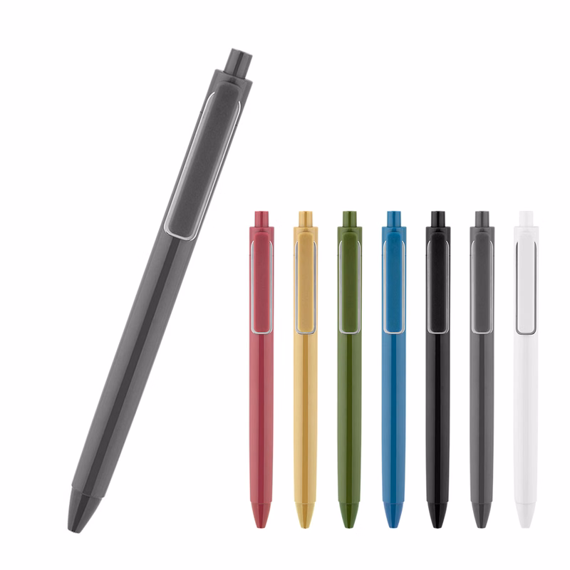 Click Action Colorful Ballpoint Pen