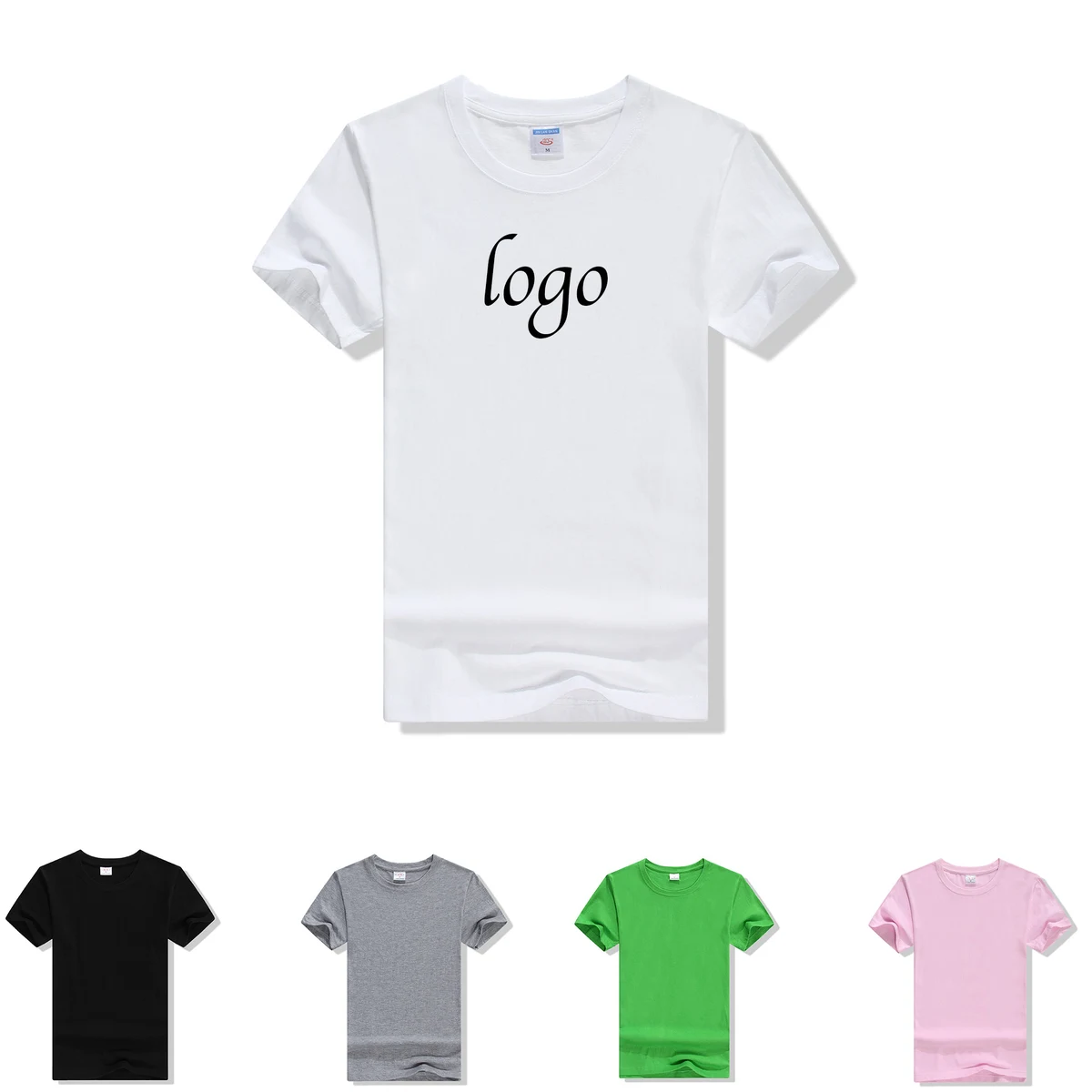 MOQ100 Customized Pure Cotton T-shirt 1