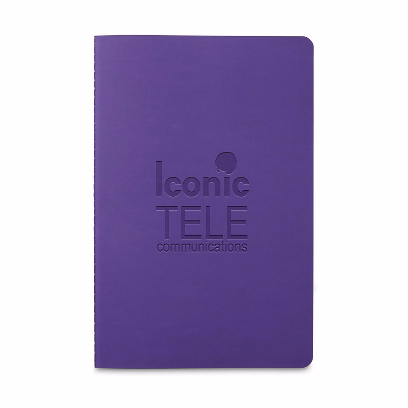 Thermo PU Stitch-Bound Meeting Journal 5.5" x 8.25"