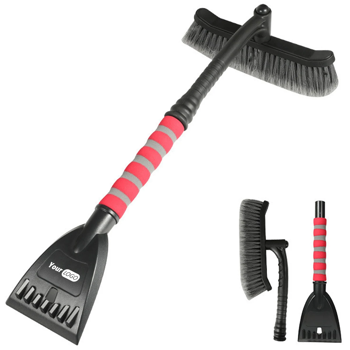 Abs Durable Snow Brush And Ice Scraper Combo For Winter 1