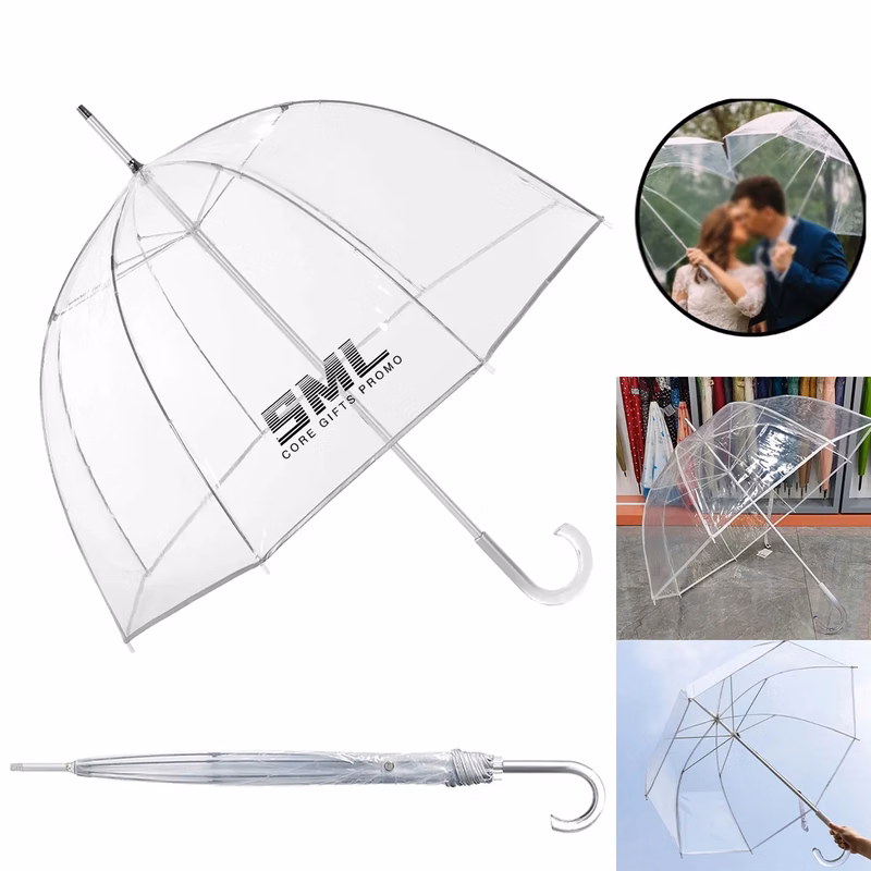 Signature Clear Bubble Wedding Umbrella