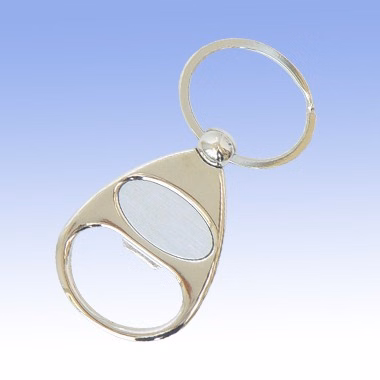 METAL KEY CHAIN WITH BOTTLE OPENER