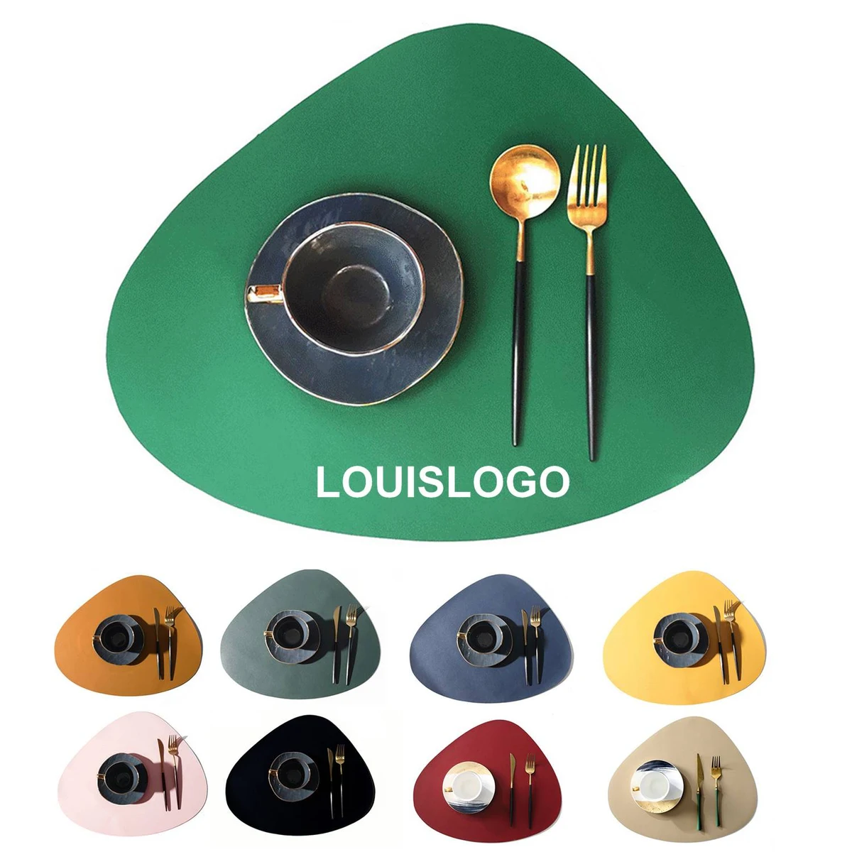 PU Leather Waterproof Place Mat 1