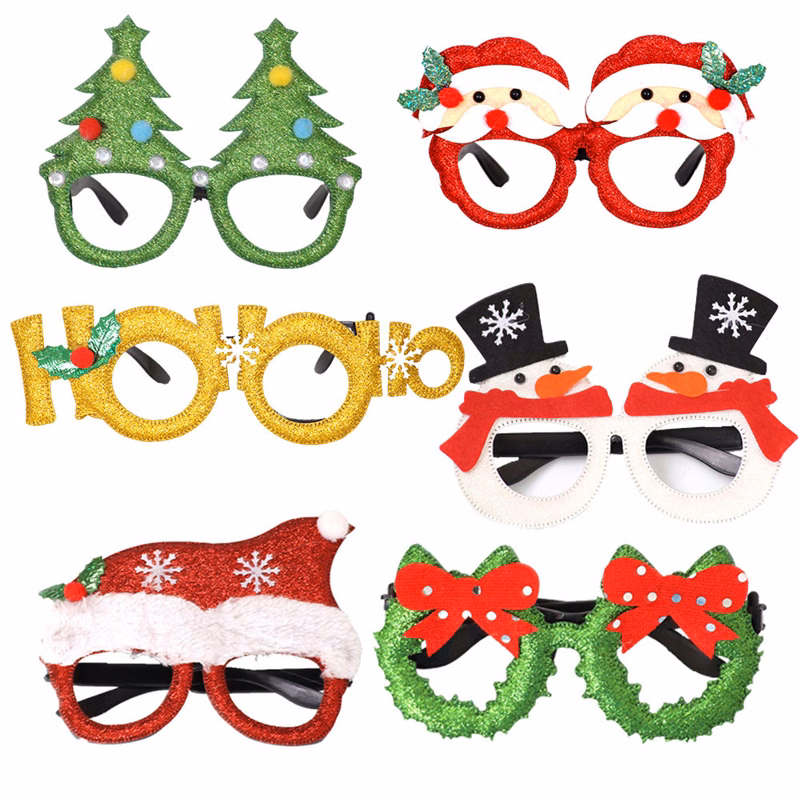 Novelty Christmas Glasses