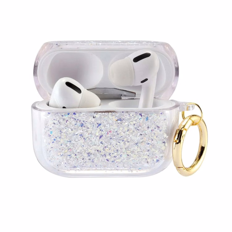 AirPods Pro Cases - Silver Glitter