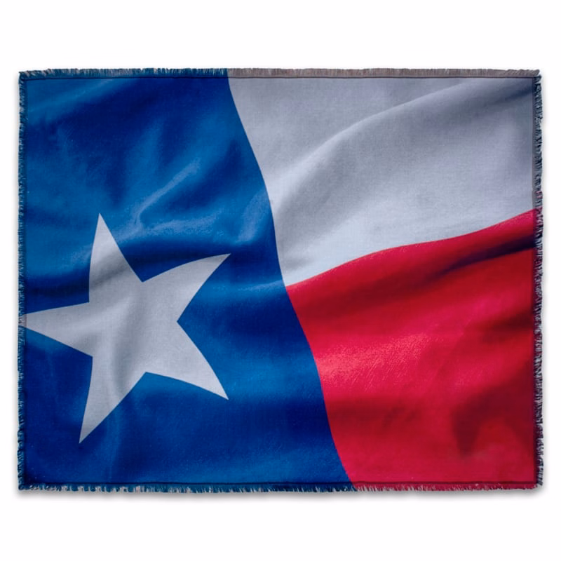 50" X 60" Custom Woven Throw Blanket