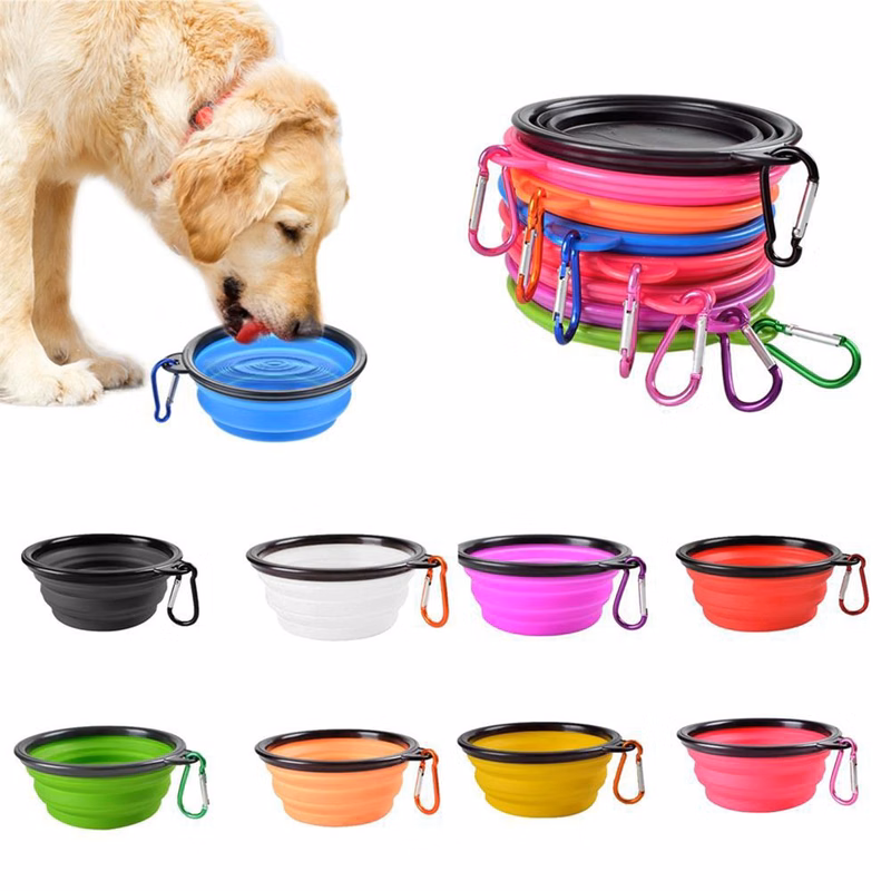 Collapsible Travel Dog Bowl