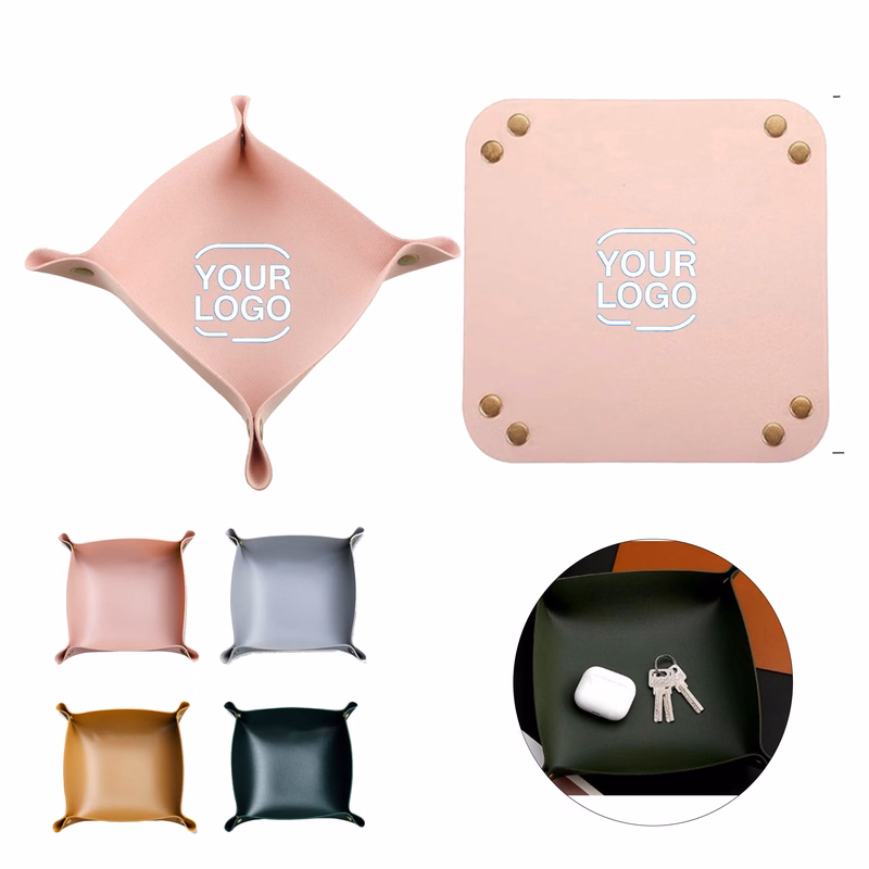 Leather Storage Tray