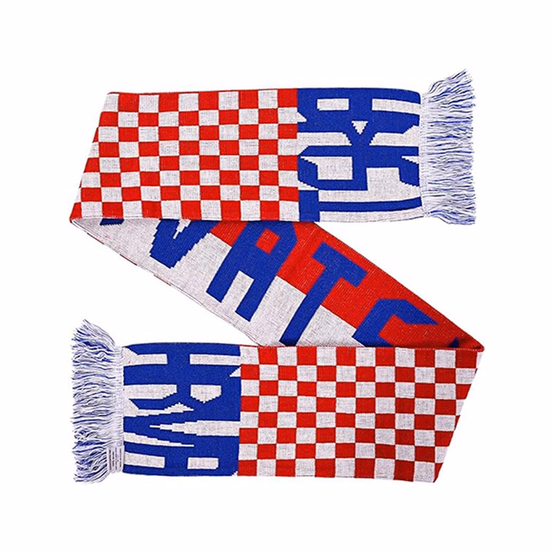 Knitting Soccer Scarf