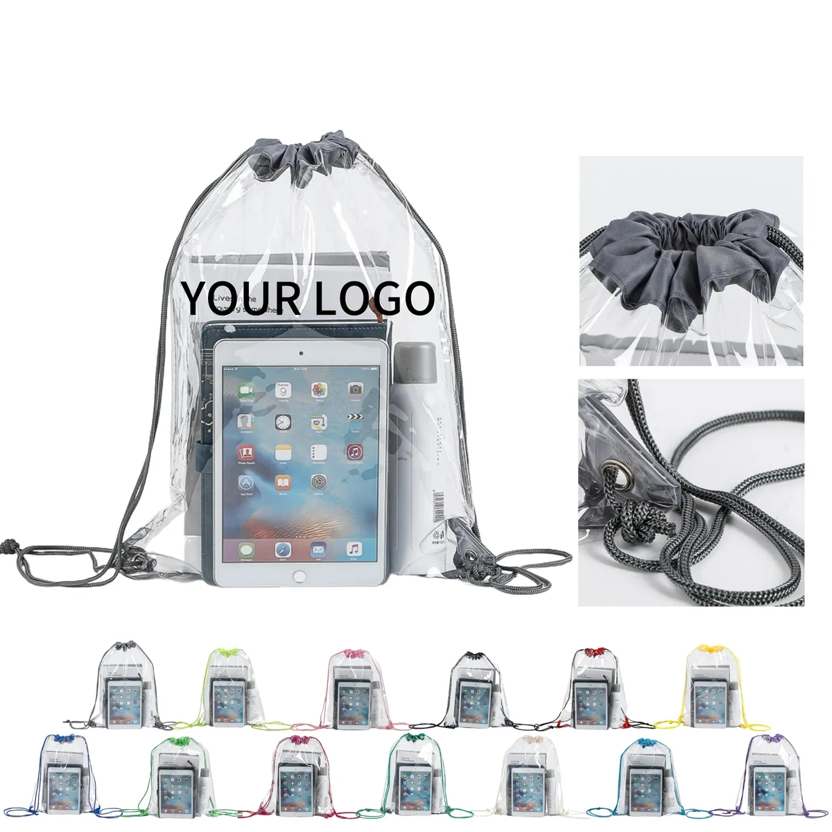 Clear PVC Tote Bag 1