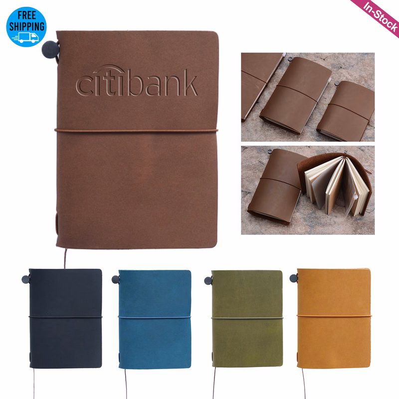 Handmade Genuine Leather Cover Journal(5.32"x4.13")