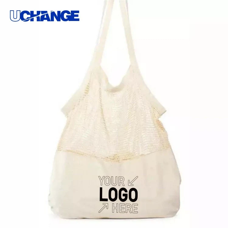 Reusable Cotton Mesh Grocery Bags Set 1