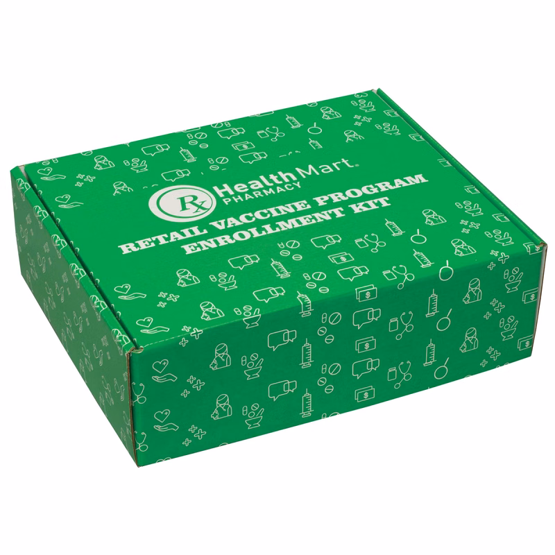12" x 10" x 4" - E-Flute Outside Tuck Box
