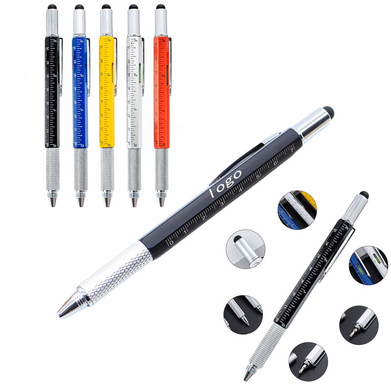 6-In-1 Multi Ballpoint Pen