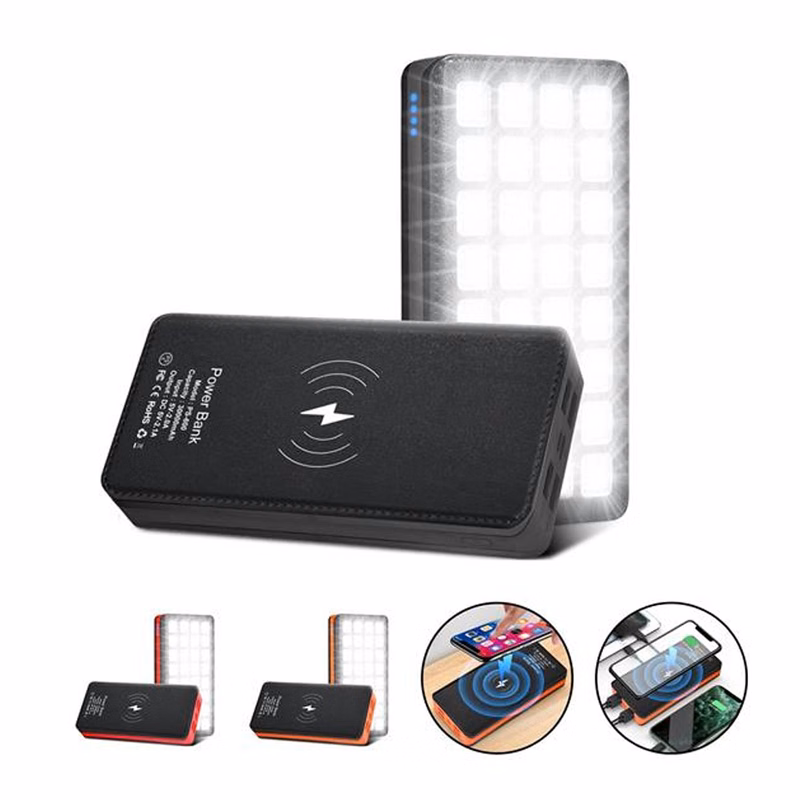 Camping Flashlight Solar Power Bank