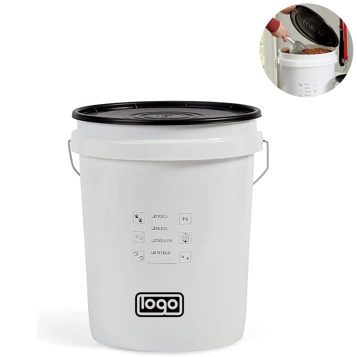 Moisture-Proof Pet Food Storage Bucket For Home Use 1