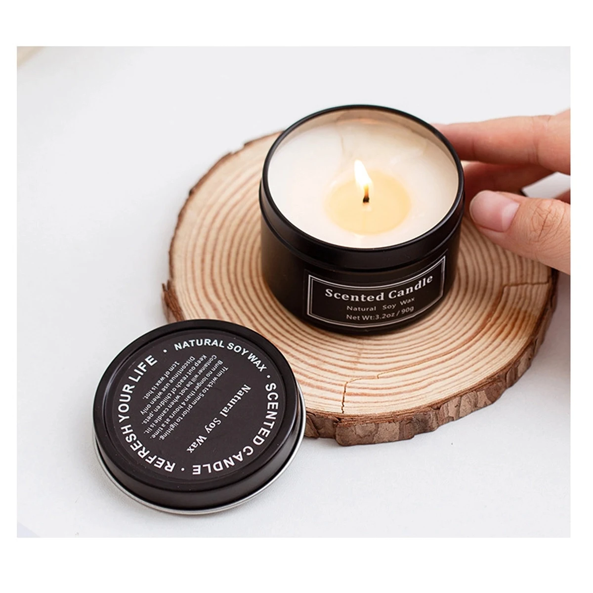 Iron Canned Aromatherapy Candle 1
