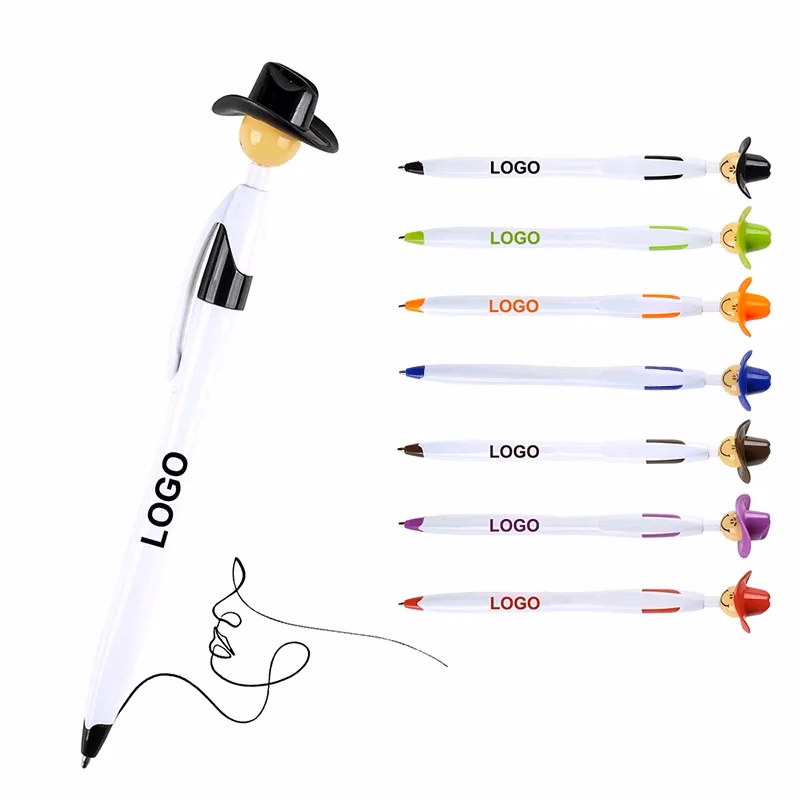 Custom Logo Smile Cowboy Pen