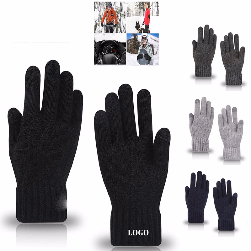 Winter Thermal Knitted Gloves
