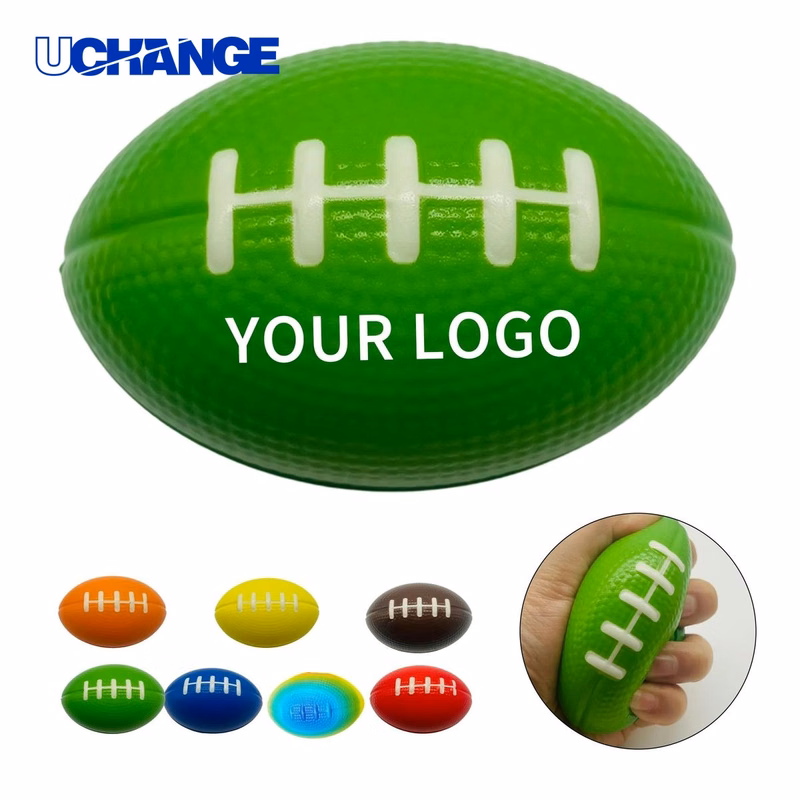 Stress Ball Rugby PU Foam Squeeze Toy