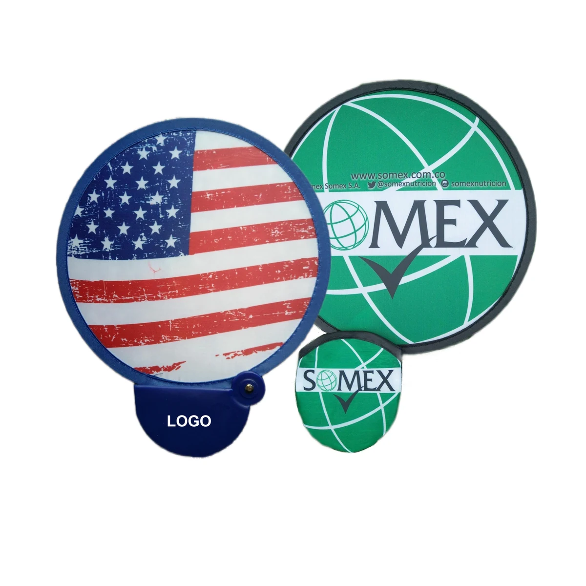 Foldable Flying Disc Fan (direct import) 1