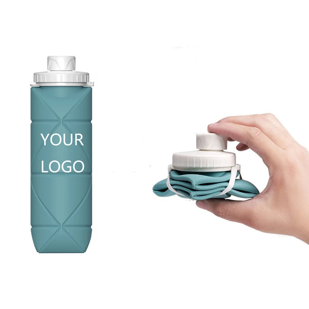 Foldable Silicone Sports Cup 1