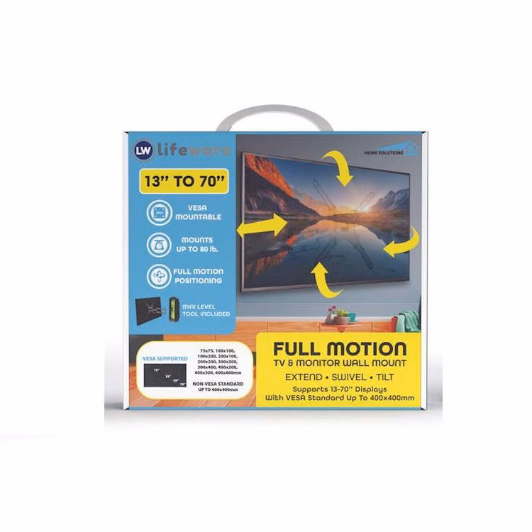 TV & Monitor Full Motion Wall Mounts