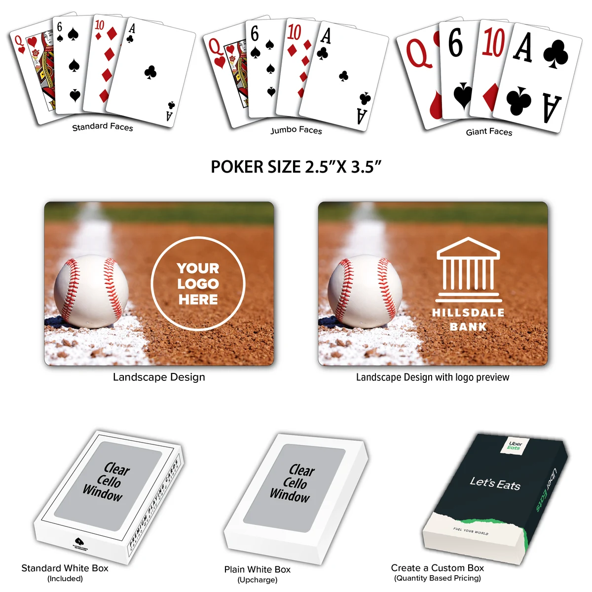 Baseball Theme Poker Size Playing Cards 1