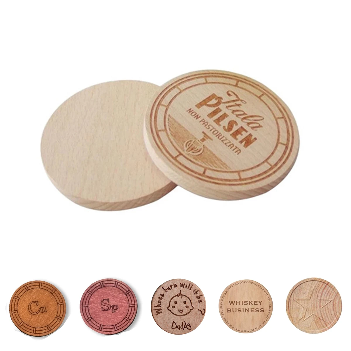 Wood Token 1
