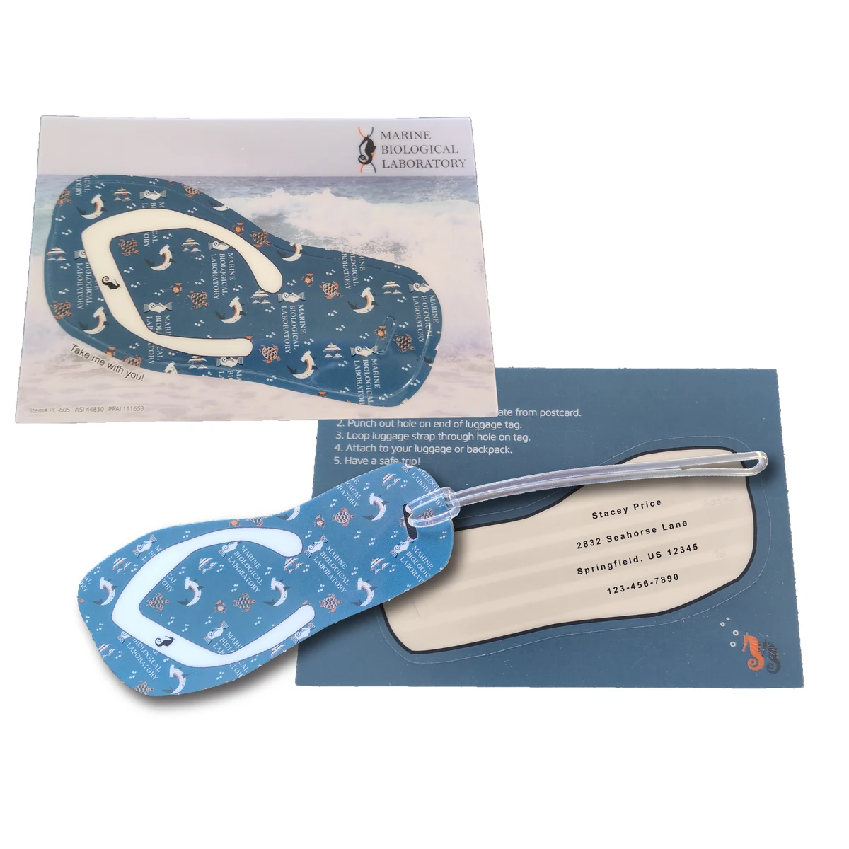 Shoe Shaped Luggage Tag 1