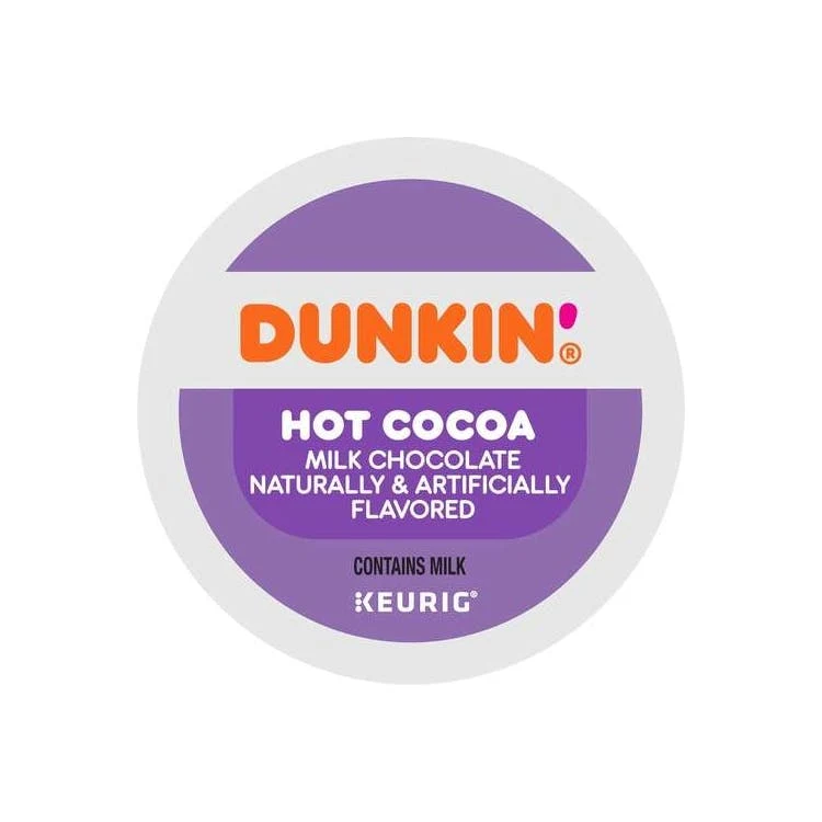 Dunkin' K-Cup Pods - Milk Chocolate Hot Cocoa 1