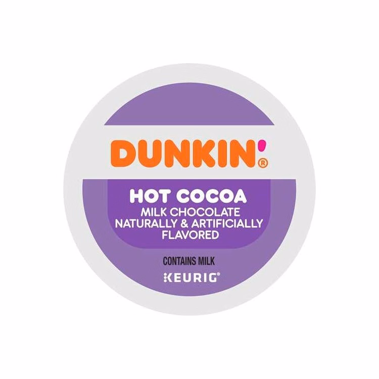 Dunkin' K-Cup Pods - Milk Chocolate Hot Cocoa