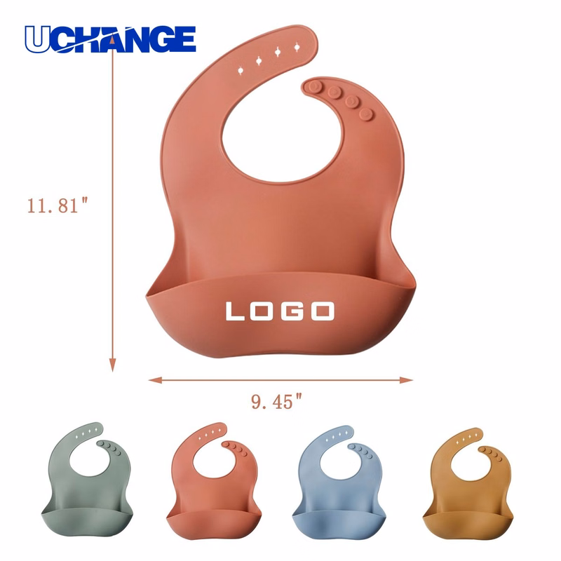 Children Silicone Bib Feeding Accessory