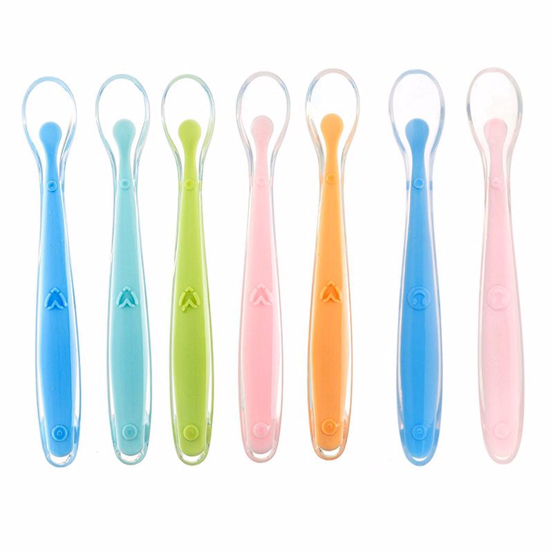Soft Silicone Baby Spoons