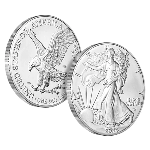 Antwerp US Treasury American Eagle 1 Ounce Silver Coin 1